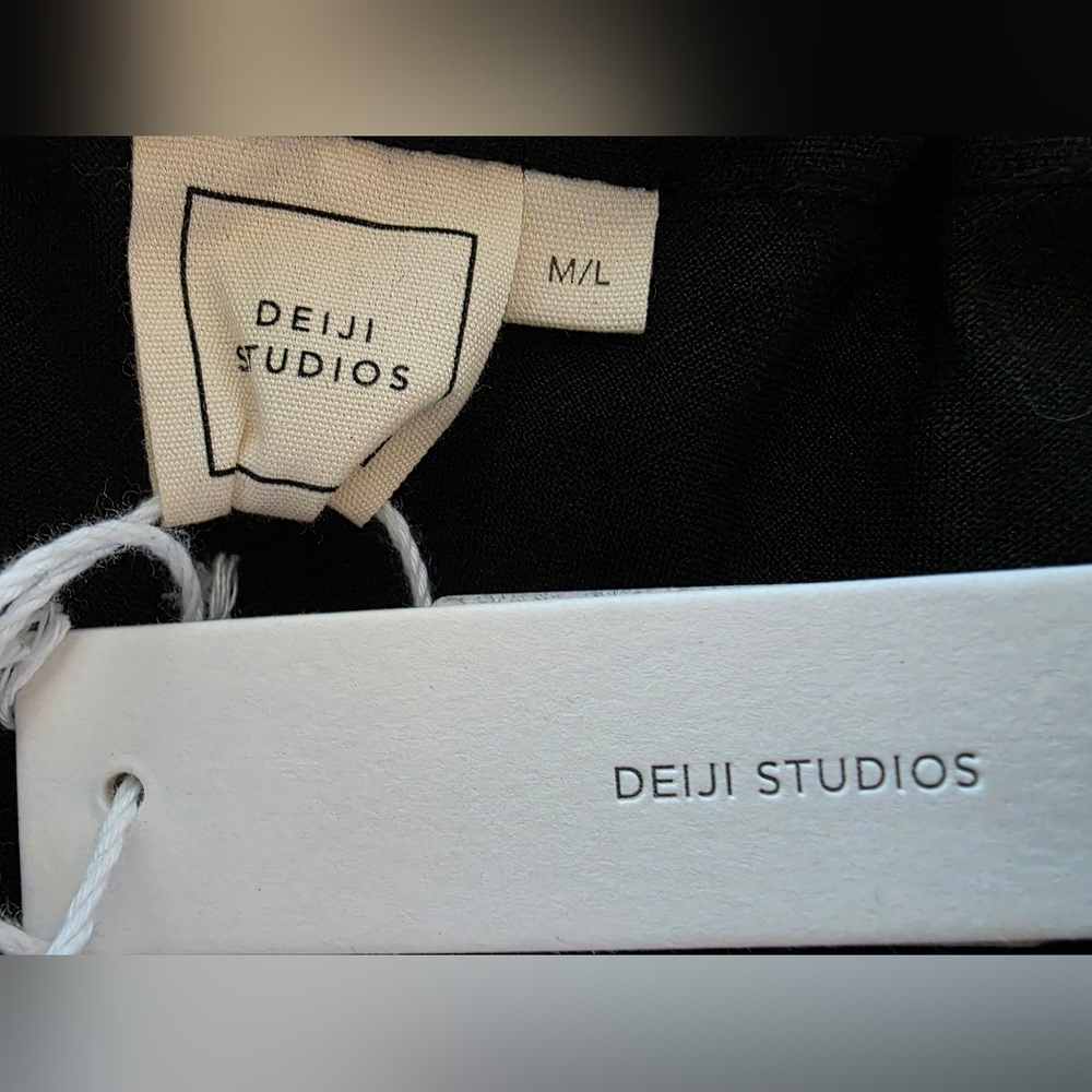 NWT Deiji Studios Black Strapless Dress - Picture 6 of 6